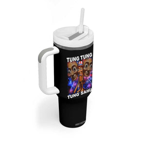 Tung Tung Sahur Italian Brainrot 4th Of July Meme Tumbler With Handle TS14 Print Your Wear