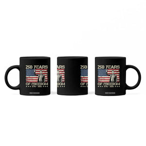 America 250 Years Coffee Mug Charlie Kirk American Flag Freedom TS14 Print Your Wear