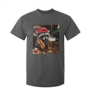 Patriotic USA Raccoon Drinking Beer T Shirt For Kid 4th of July Meme