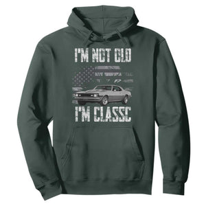 I'm Not Old I'm Classic Hoodie Retro American Muscle Car Classic USA