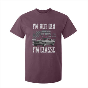 I'm Not Old I'm Classic T Shirt For Kid Retro American Muscle Car Classic USA