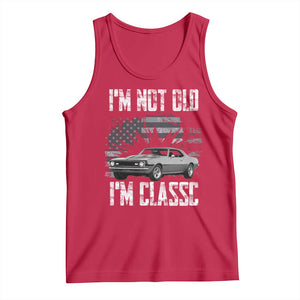 I'm Not Old I'm Classic Tank Top Retro American Muscle Car Classic USA