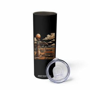 Highway 66 Classic Gas Pump Desert Classic Pickup Truck Car Lover Skinny Tumbler TS14 Print Your Wear