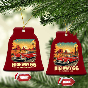 Vintage Highway 66 100th Anniversary Souvenir Ceramic Ornament TS14 Print Your Wear