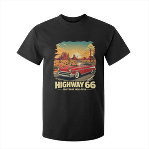 Vintage Highway 66 100th Anniversary Souvenir T Shirt For Kid TS14 Black Print Your Wear