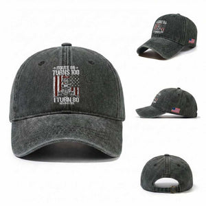 Route Highway 66 Turns 100 I Turn 80 Washed Cotton Baseball Cap Vintage 1946 America Road Sign America Antique Car Lover 80th Birthday Gift