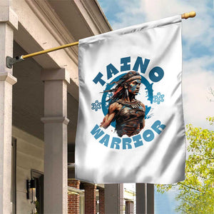 Taino Warrior Boricua Boriken Pride Indigenous Puerto Rican Garden Flag TS14 Print Your Wear