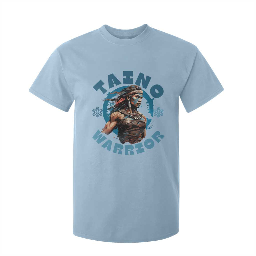 Taino Warrior Boricua Boriken Pride Indigenous Puerto Rican T Shirt For Kid TS14 Light Blue Print Your Wear