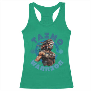 Taino Warrior Boricua Boriken Pride Indigenous Puerto Rican Racerback Tank Top TS14 Irish Green Print Your Wear