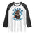 Taino Warrior Boricua Boriken Pride Indigenous Puerto Rican Raglan Shirt TS14 White Black Print Your Wear