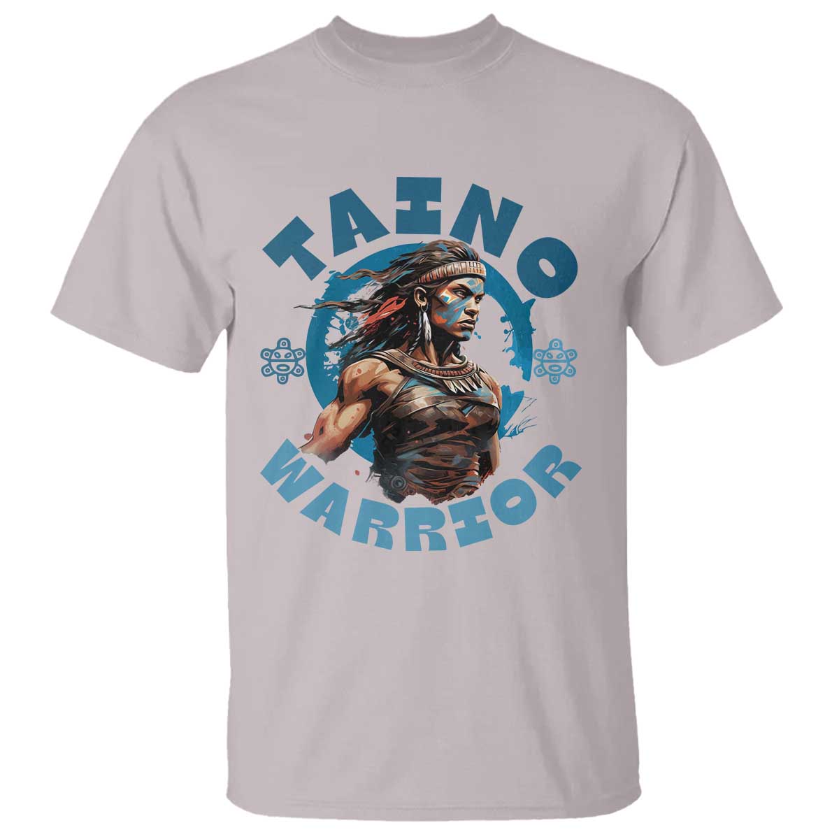 Taino Warrior Boricua Boriken Pride Indigenous Puerto Rican T Shirt TS14 Ice Gray Print Your Wear