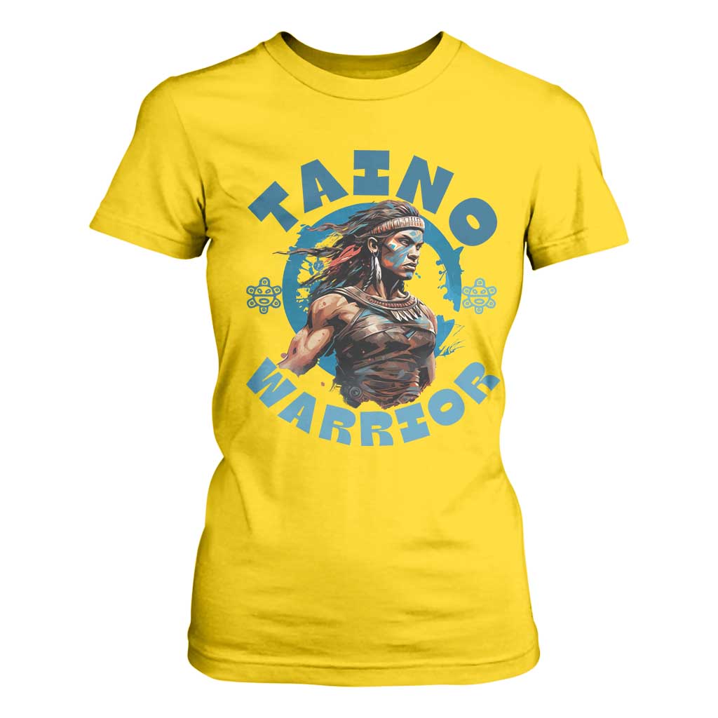 Taino Warrior Boricua Boriken Pride Indigenous Puerto Rican T Shirt For Women TS14 Daisy Print Your Wear