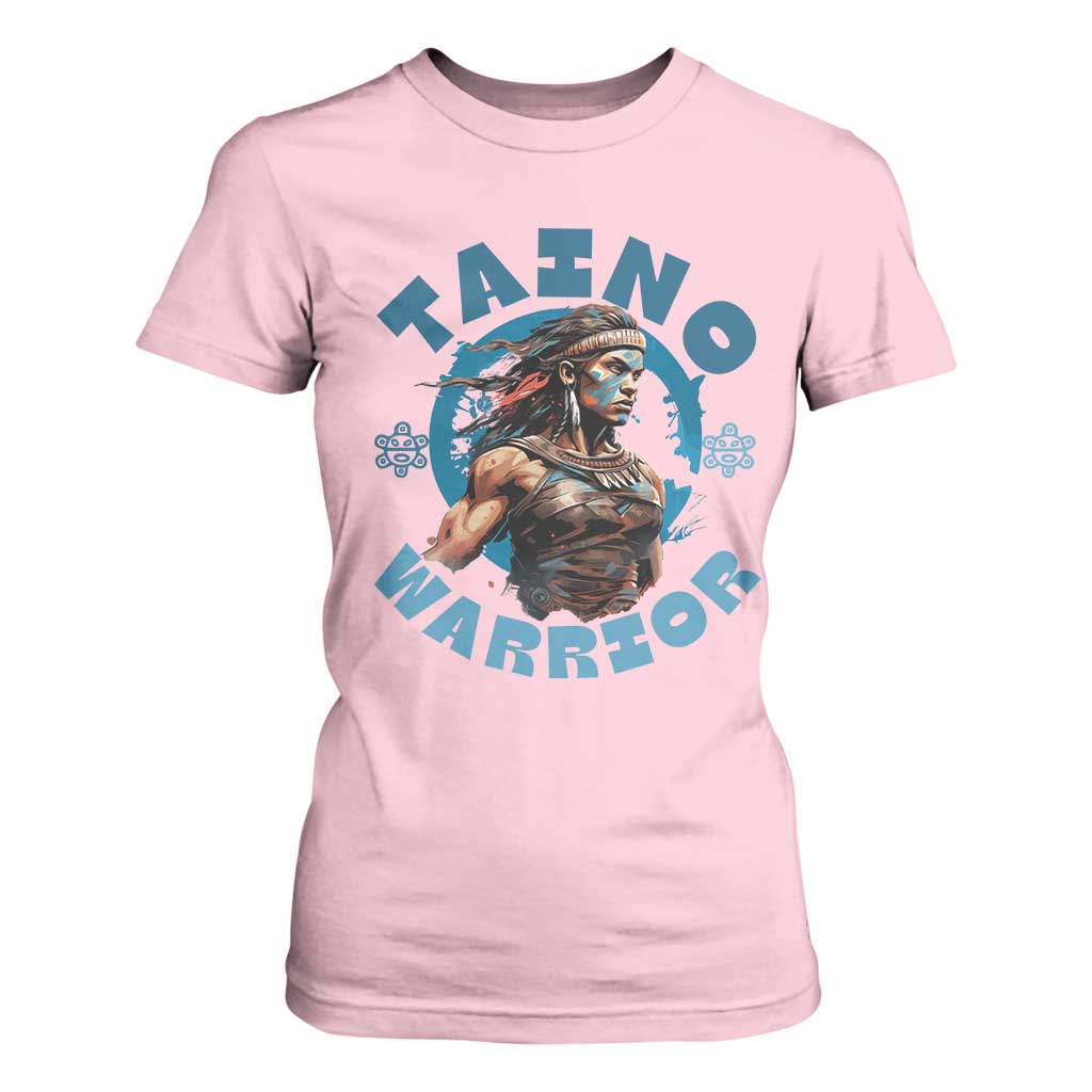 Taino Warrior Boricua Boriken Pride Indigenous Puerto Rican T Shirt For Women TS14 Light Pink Print Your Wear