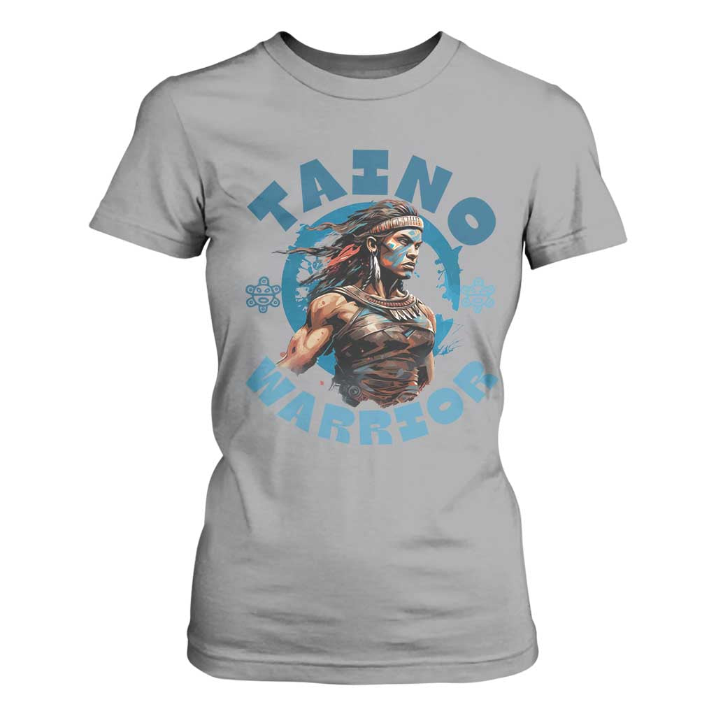 Taino Warrior Boricua Boriken Pride Indigenous Puerto Rican T Shirt For Women TS14 Sport Gray Print Your Wear