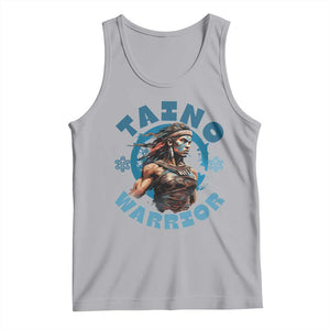 Taino Warrior Boricua Boriken Pride Indigenous Puerto Rican Tank Top TS14 Athletic Heather Print Your Wear