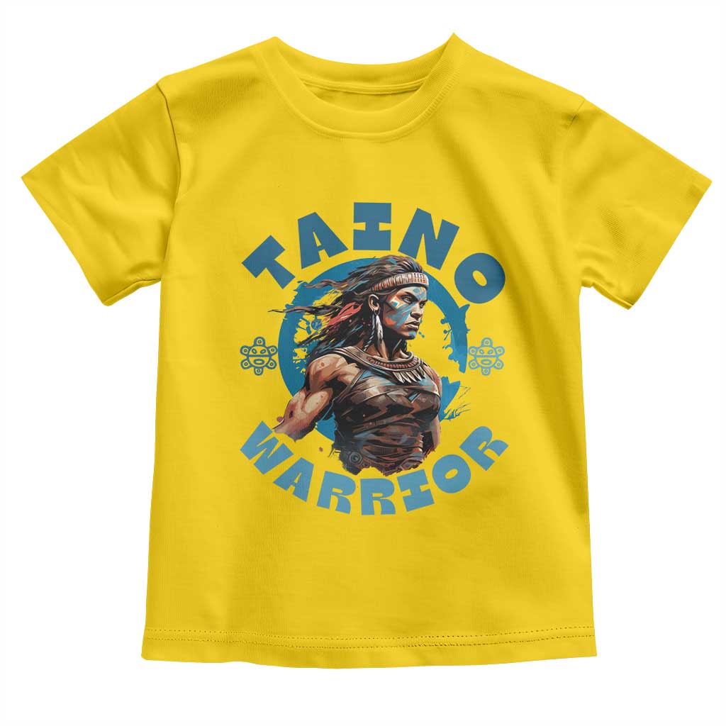 Taino Warrior Boricua Boriken Pride Indigenous Puerto Rican Toddler T Shirt TS14 Daisy Print Your Wear