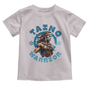Taino Warrior Boricua Boriken Pride Indigenous Puerto Rican Toddler T Shirt TS14 Ice Gray Print Your Wear
