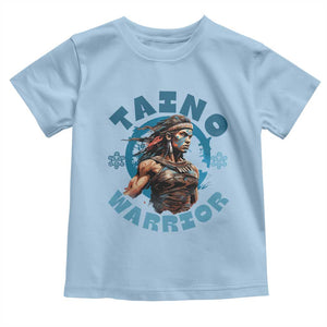 Taino Warrior Boricua Boriken Pride Indigenous Puerto Rican Toddler T Shirt TS14 Light Blue Print Your Wear