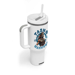 Taino Warrior Boricua Boriken Pride Indigenous Puerto Rican Tumbler With Handle TS14 Print Your Wear