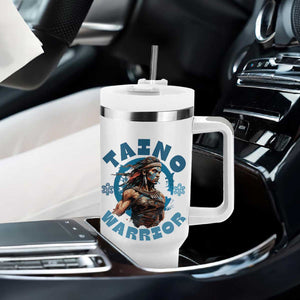 Taino Warrior Boricua Boriken Pride Indigenous Puerto Rican Tumbler With Handle TS14 Print Your Wear