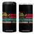 Native American Discovered Columbus 1492 4 in 1 Can Cooler Tumbler Indigenous People TS14 One Size: 16 oz Black Print Your Wear