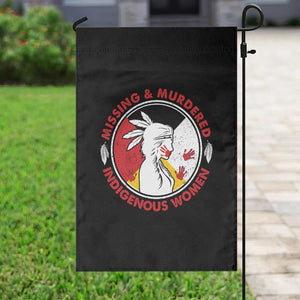 MMIW Missing and Murdered Indigenous Women Red Hand Garden Flag TS14 Print Your Wear