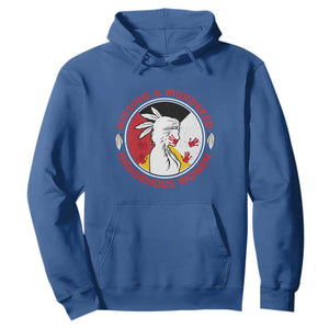 MMIW Missing and Murdered Indigenous Women Red Hand Hoodie TS14 Royal Blue Print Your Wear