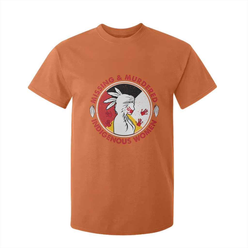 MMIW Missing and Murdered Indigenous Women Red Hand T Shirt For Kid TS14 Orange Print Your Wear