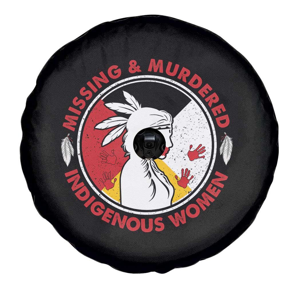 MMIW Missing and Murdered Indigenous Women Red Hand Spare Tire Cover TS14 Print Your Wear
