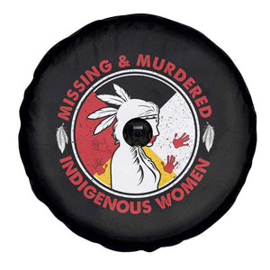 MMIW Missing and Murdered Indigenous Women Red Hand Spare Tire Cover TS14 Print Your Wear