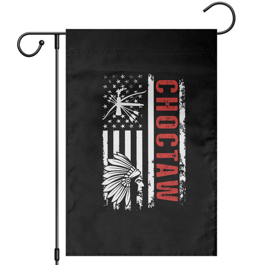 Choctaw Tribe Native American Day Indigenous Peoples Day Garden Flag TS14 Black Print Your Wear