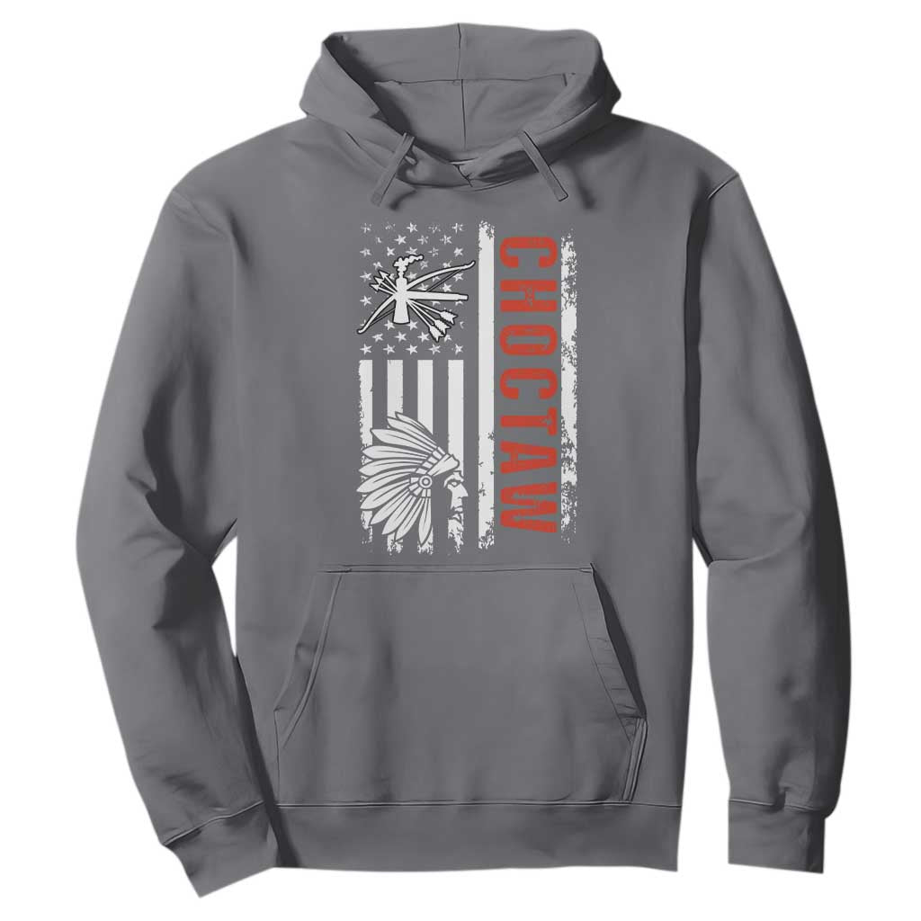 Choctaw Tribe Native American Day Indigenous Peoples Day Hoodie TS14 Charcoal Print Your Wear