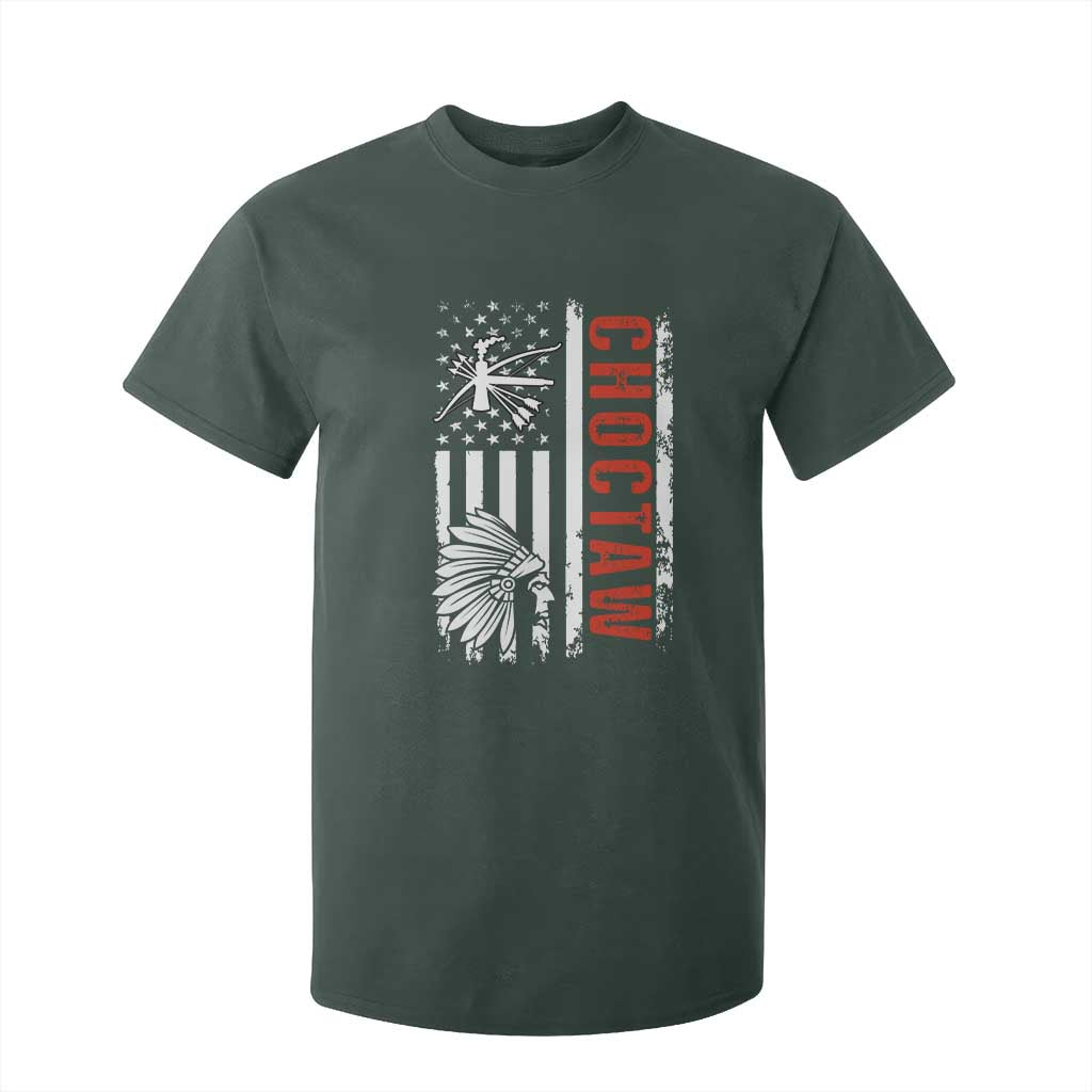 Choctaw Tribe Native American Day Indigenous Peoples Day T Shirt For Kid TS14 Dark Forest Green Print Your Wear
