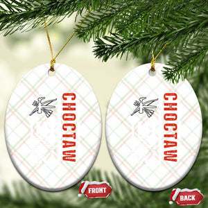 Choctaw Tribe Native American Day Indigenous Peoples Day Ceramic Ornament TS14 Print Your Wear