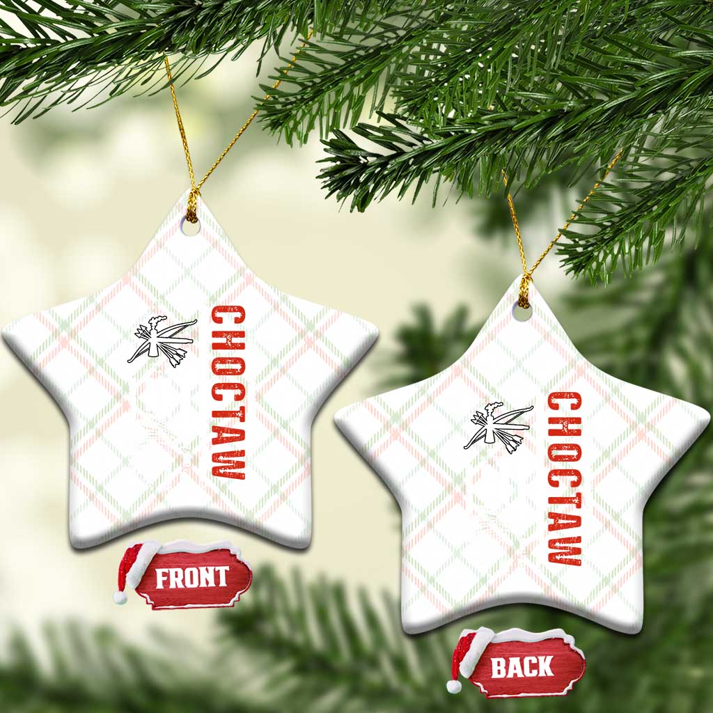 Choctaw Tribe Native American Day Indigenous Peoples Day Ceramic Ornament TS14 Print Your Wear