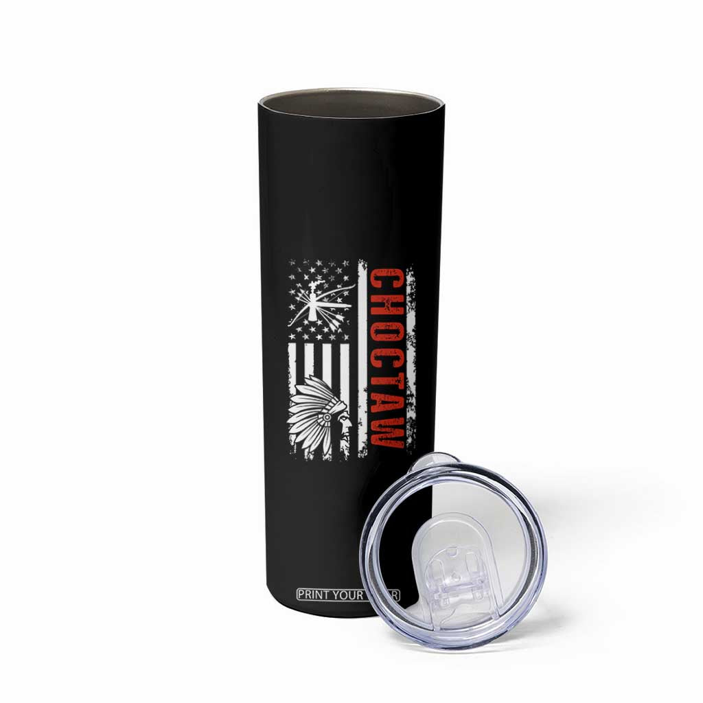 Choctaw Tribe Native American Day Indigenous Peoples Day Skinny Tumbler TS14 Print Your Wear