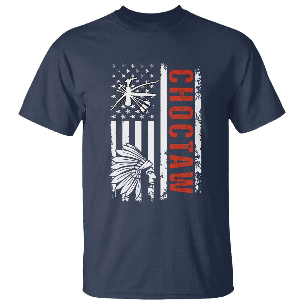 Choctaw Tribe Native American Day Indigenous Peoples Day T Shirt TS14 Navy Print Your Wear