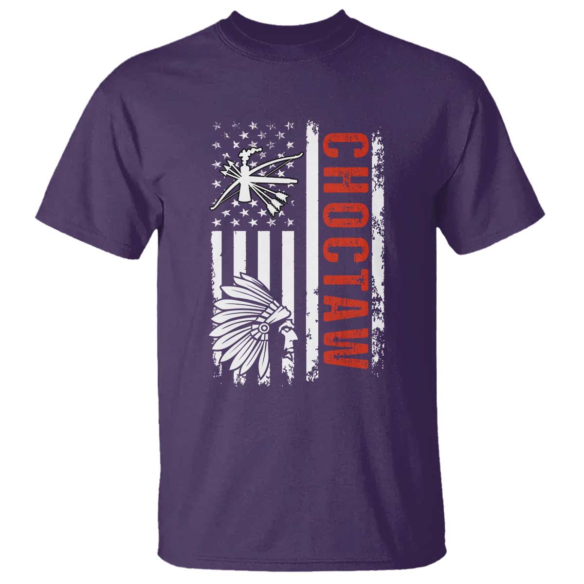 Choctaw Tribe Native American Day Indigenous Peoples Day T Shirt TS14 Purple Print Your Wear