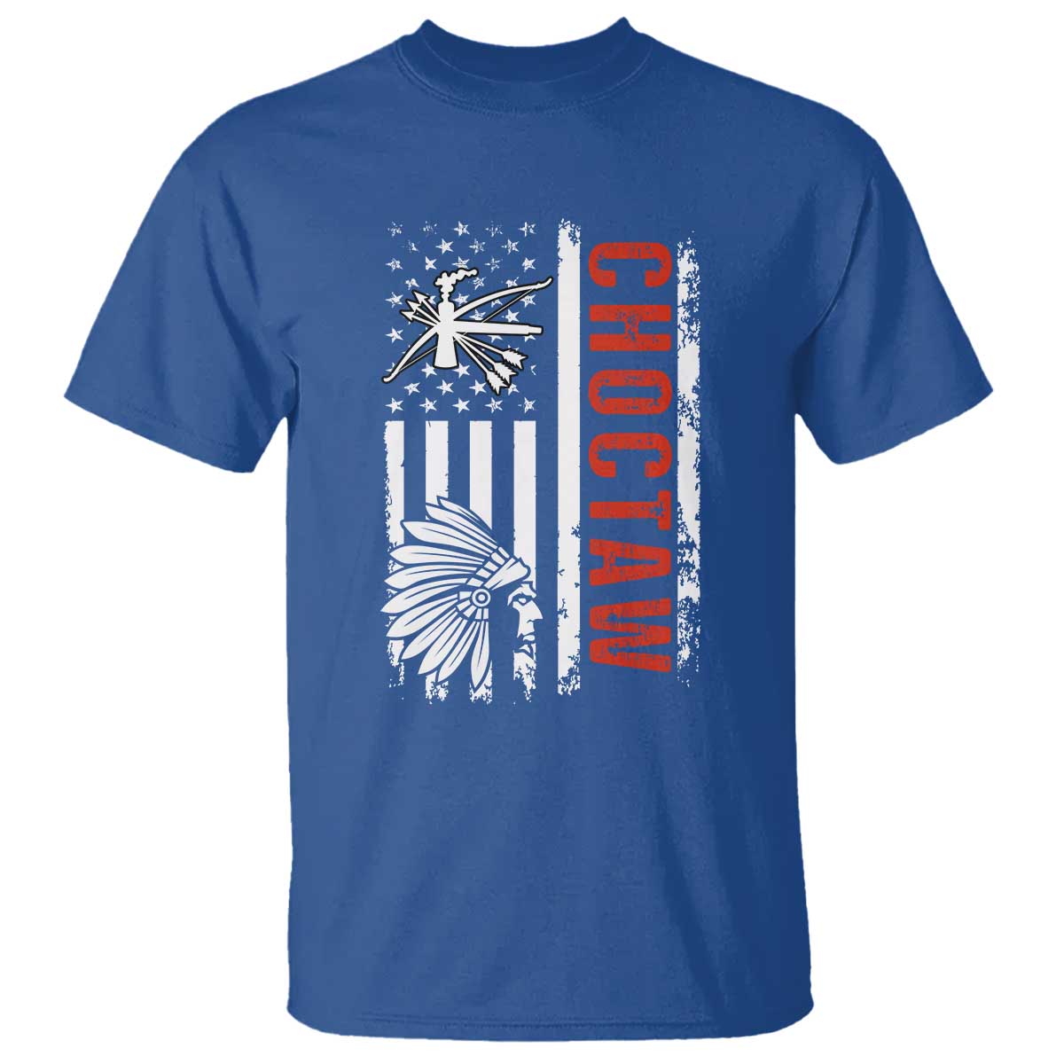 Choctaw Tribe Native American Day Indigenous Peoples Day T Shirt TS14 Royal Blue Print Your Wear