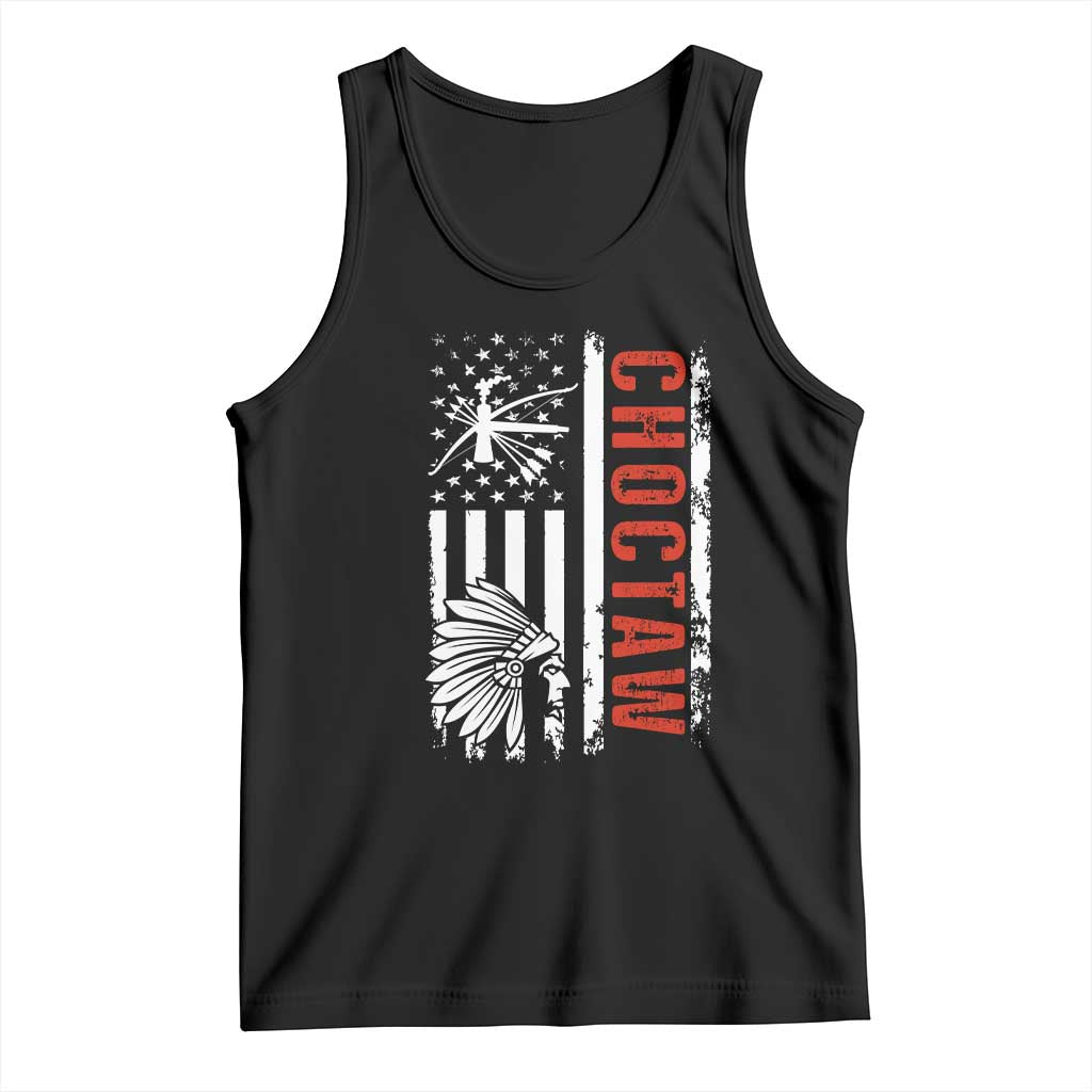 Choctaw Tribe Native American Day Indigenous Peoples Day Tank Top TS14 Black Print Your Wear
