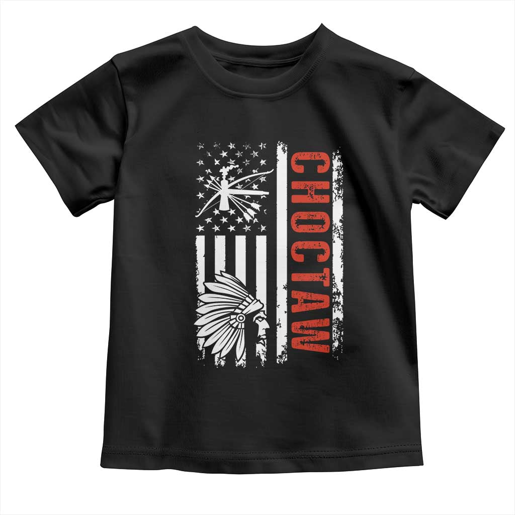 Choctaw Tribe Native American Day Indigenous Peoples Day Toddler T Shirt TS14 Black Print Your Wear