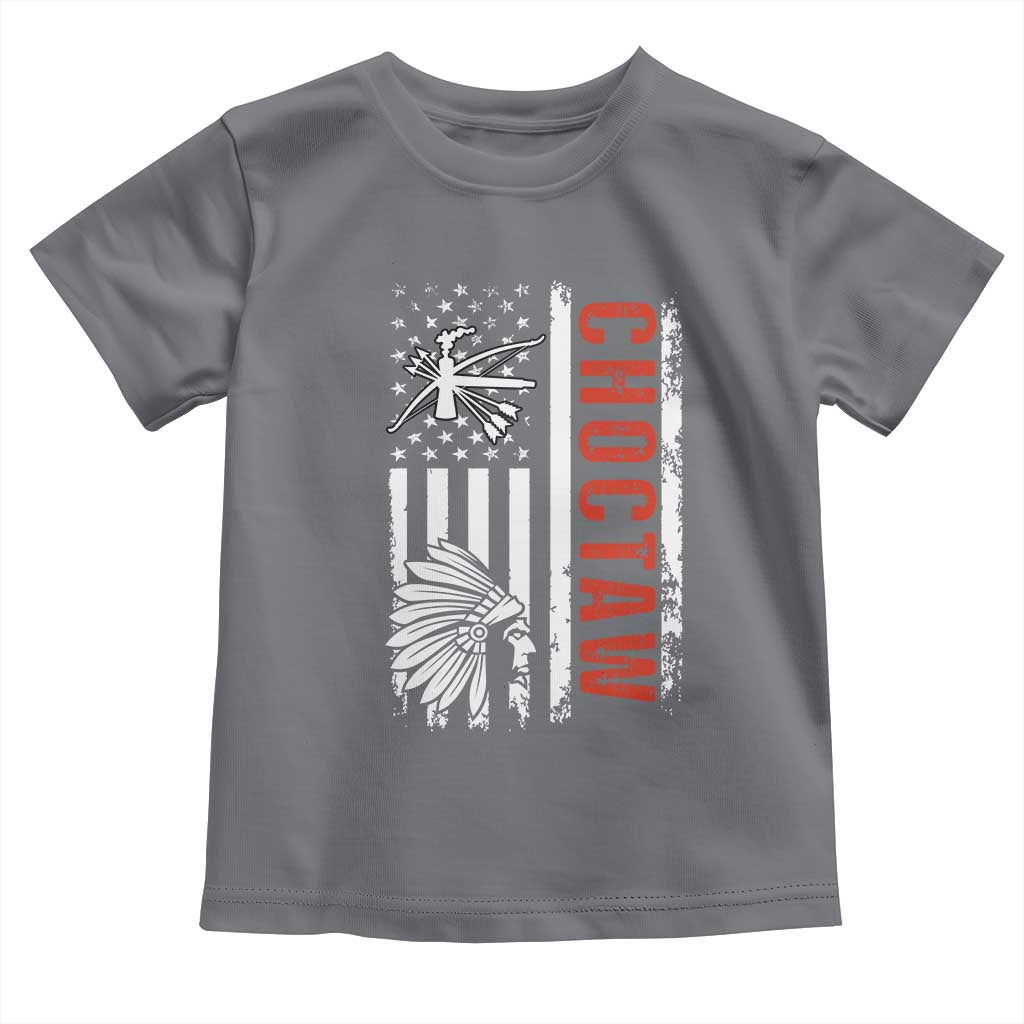 Choctaw Tribe Native American Day Indigenous Peoples Day Toddler T Shirt TS14 Charcoal Print Your Wear