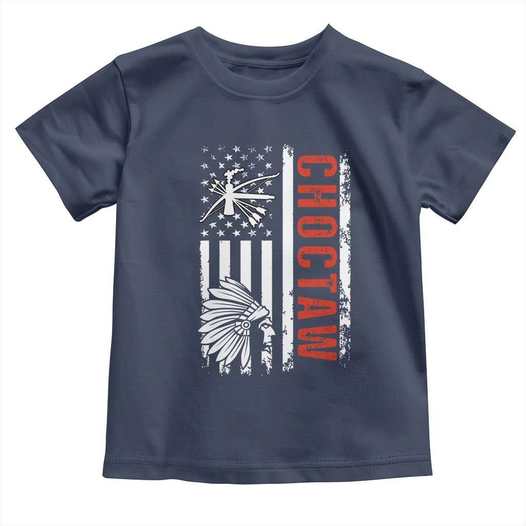 Choctaw Tribe Native American Day Indigenous Peoples Day Toddler T Shirt TS14 Navy Print Your Wear