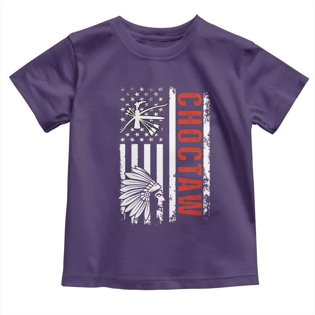 Choctaw Tribe Native American Day Indigenous Peoples Day Toddler T Shirt TS14 Purple Print Your Wear
