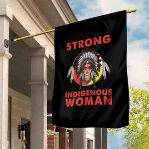 MMIW Native American Strong Indigenous Woman Garden Flag TS14 Print Your Wear