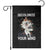 Indigenous People Native American Garden Flag Decolonize Your Mind TS14 Black Print Your Wear
