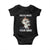 Indigenous People Native American Baby Onesie Decolonize Your Mind TS14 Black Print Your Wear