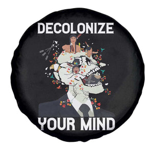 Indigenous People Native American Spare Tire Cover Decolonize Your Mind TS14 Print Your Wear