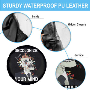 Indigenous People Native American Spare Tire Cover Decolonize Your Mind TS14 Print Your Wear