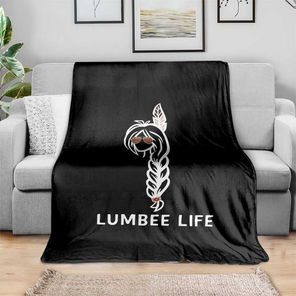 Native American Women Throw Blanket Lumbee American Indian Tribe Indigenous Girl Life TS14 Print Your Wear
